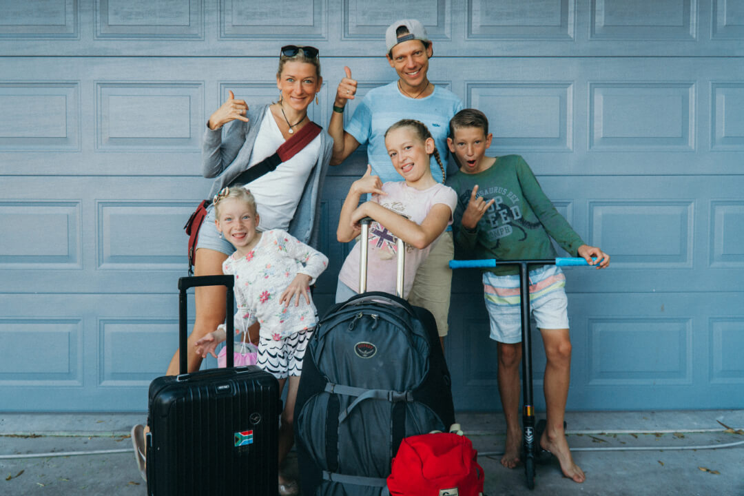 Katrin Leichsenbrink Familie auf Weltreise